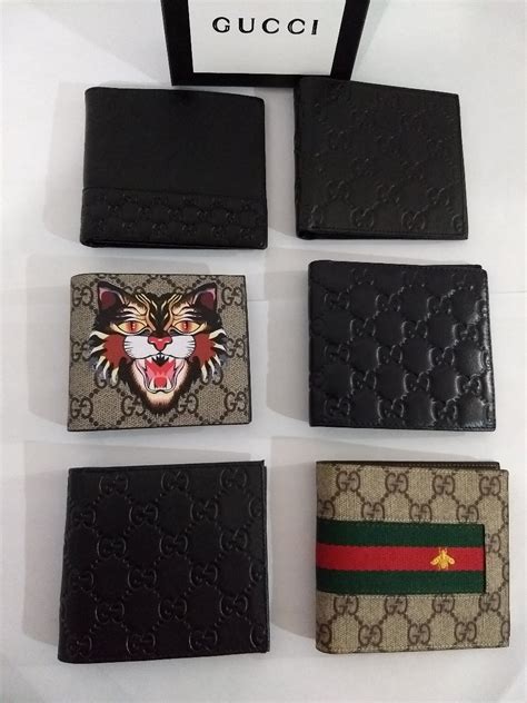 carteras para hombres gucci|billetera gucci hombre original.